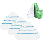 3 pi�ces de chiffons de rechange pour balais � vapeur h20