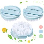 3 pi�ces flexible fruits et l�gumes nettoyage brosse veggie tough scrubber nylon poils brosse pour laver ...