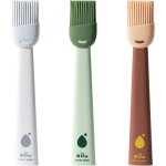 3 pices pinceaux  ptisserie pinceau alimentaire pinceau cuisine brosse  huile pour barbecue en silicone ...