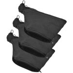 3 pices)sac  poussire pour scie  onglet, sac collecteur de poussire noir avec fermeture clair et ...
