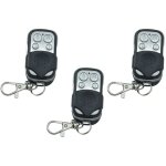 3 tlcommandes universelles portail automatique frquence 433. 92 mhz code fixe