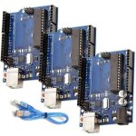 3 x carte microcontr�leur avec atmega328p atmega16u2 y compris un ebook