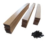 Aob diffusion - 30 lattes + embouts - 680x48x8 mm - pour sommier / bz / clic clac