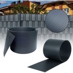 30 pices brise - vue en pvc pare - vent pour cltures  double barreaux fil pour clture de jardin, ...