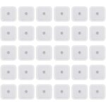 30 pi�ces cm �lectrodes �lectrode tampon auto - adh�sif �lectrode patchs pour tens th�rapie machines ...
