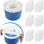 30 pices pool skimmer socks, chaussettes d'cumeur de piscine perfect filter savers pour panier de skimmer ...