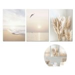 30 x 40 cm, lot de 3 posters muraux, élégants, pour salon, chambre, sans cadre photo, motif de coucher ... 30 x 40 cm, lot de 3 posters muraux, élégants, pour salon, chambre, sans cadre photo, motif de coucher ...