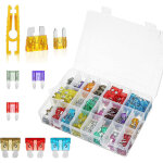 33 valeurs 300 pi�ce fusible voiture set 2a 3a 5a 7. 5a 10a 15a 20a 25a 30a 35a 40a standard mini micro ...