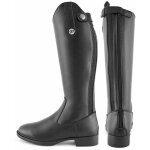34, noir: bottes derby pour enfants et adultes en cuir synth�tique lisse avec mollet large