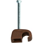 Kopp - 342606089 cavalier 342606089 plage de � du faisceau 4 � 7 mm marron 50 pc(s)