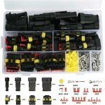 352 pi�ces imperm�able � l'eau connecteur kit, terminal �lectriques de voiture �tanche � 1 / 2 / 3 / ...