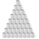 36 mugs en cramique blanc orca coating pour sublimation thermique