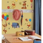 Roommates - 38 stickers repositionnable winnie l'ourson disney 102x46cm