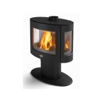388142000053 - poêle à bois coggia 9 kw étanche peint anthracite godin 388142anth 388142000053 - poêle à bois coggia 9 kw étanche peint anthracite godin 388142anth