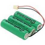 3aa2200eso pack de piles rechargeables 3x lr6 (aa) fiche m�le nimh 3. 6 v 1500 mah - beltrona