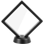 3d album , support de cadre flottant, boite a pieces, affichage vitrine, 9x9cm (avec base)