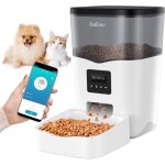 3l, 2. 4g wifi, distributeur croquettes chats et chiens, automatique avec minuterie et t�l�commande app ...
