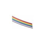 3m - c�bles en nappe 3302 10 voies, pas de 1. 27mm 28 awg, multicolore ( prix pour bobine de 30 m�tres ...