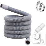 3m flexible d'�vacuation universel, rallonge de tuyau pour lave - vaisselle, tuyau de vidange pour machine ...