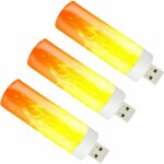 3pcs ampoules led  effet de flamme - ambiance chaleureuse lumire led effet flamme - ampoule  flamme ...