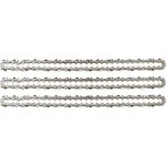 3pcs chanes de trononneuses  gouges carres . 325  1, 3 mm 64 maillons longueur de guide - chane ...