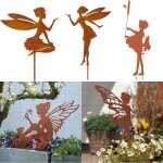 3pcs - girouette de jardin, bassin et dcoration de jardin