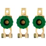 3pcs isolateur batterie electrique, interrupteurs de batterie coupe circuit de voiture cosse batterie ...