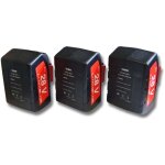 Vhbw - 3x batteries compatible avec milwaukee v28 vc outil lectrique (2000 mah, li - ion, 28 v)