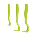 3x crochets enlever de tiques - pince � tiques pour chiens, chats, cheval, humain et autres animaux (vert) ...