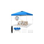 3x3m tonnelle pliante de jardin imperméable pop - up, barnum pliant anti - uv avec sac de transport pour ... 3x3m tonnelle pliante de jardin imperméable pop - up, barnum pliant anti - uv avec sac de transport pour ...