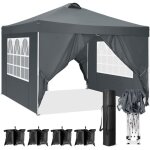 3x3m tonnelle pliante de jardin imperméable réglable anti - uv - tente de réception et barnum pliant ... 3x3m tonnelle pliante de jardin imperméable réglable anti - uv - tente de réception et barnum pliant ...