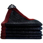 3x8 m toile ombrage hdpe respirant protection rayons 90 - 95% uv pour jardin terrasse filet protection ...