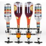 Skecten� 4 - bouteille d'alcool distributeur, murale d'alcool distributeur de boissons vin porte cocktail ...