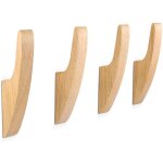 4 crochets et pat�res pour la maison, porte manteau mural bois, patere murale bois vintage multifonctionnelles ...