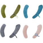 4 paires de housses de si�ge de toilette, protection de si�ge de toilette en tissu chaud, coussin de ...