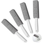 4 pcs brosse de nettoyage pierre ponce avec poigne cleaning block nettoyant brossede toilette wc pour ...