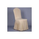 4 pcs universelle housse de chaise �lastique, jupe extensible pour d�coration de chaise, stretch - housse ...