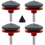 4 pices affuteur lame tondeuse gazon universel aiguiseur de tondeuse accessoires pour tondeuses avec ...