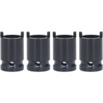4 pi�ces cl� � douille pour meuleuse d'angle, accessoires de d�pose pour meuleuse �lectrique et disqueuse ...