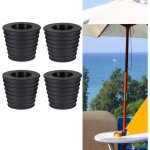 4 pièces cône de parapluie support de base, pour ouverture et stabilité du trou de table patio ou support ... 4 pièces cône de parapluie support de base, pour ouverture et stabilité du trou de table patio ou support ...