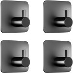 4 pi�ces crochet adh�sif mural de salle de bains - accroche torchon cuisine - accroche tableau sans percer ...