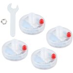 4 pi�ces �nergie solaire moto v�lo voiture roue pneu pneu bouchon de valve led stroboscope flash lumi�re ...