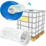 4 pi�ces filtre ibc en nylon, filtre pour cuve ibc filtre de couvercle nylon, filtre � eau de pluie, ...