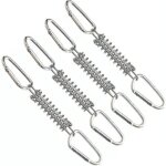 4 pi�ces ressort de traction boucle ressort tension fixation store, avec 8 mousquetons, voile d'ombrage ...