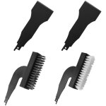 4 pi�ces scies alternatives scies sabre brosse de nettoyage universelle grattoir ensemble maison m�nage ...