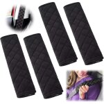4 pi�ces voiture ceinture de s�curit�, auto confort pads, coussinets de ceinture de s�curit� pour voiture, ...