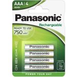 4 piles rechargeables aaa lr03 hhr - 4mve