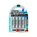 4 piles rechargeables accu ansmann aa lr6 1. 2v 2850mah 4 piles rechargeables accu ansmann aa lr6 1. 2v 2850mah