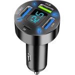 4 ports chargeur voiture allume cigare usb, chargeur allume cigare usb rapide 50w qc3. 0&pd prise allume ...