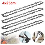 4 x cha�ne de tron�onneuse 25cm 40tg 3 / 8 lp 1, 1 mm pour dolmar as1925z makita duc254z